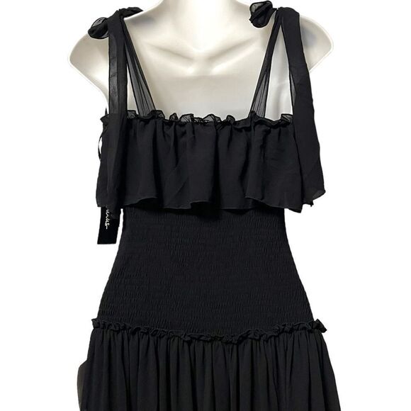 NWT LULUS Like a Fairy Tale Smocked Tie Dress XS - Picture 8 of 11